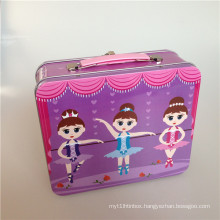 Rectangular Lunch Tin Box for Christmas